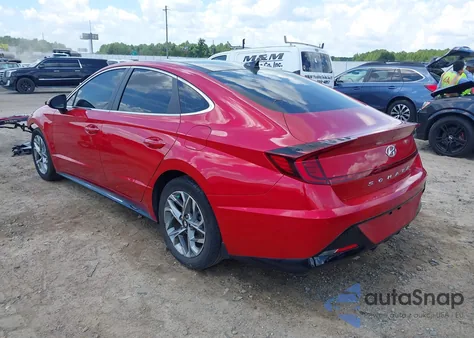 2020 Hyundai Sonata Sel from USA, damaged, VIN 5NPEF4JA5LH058163